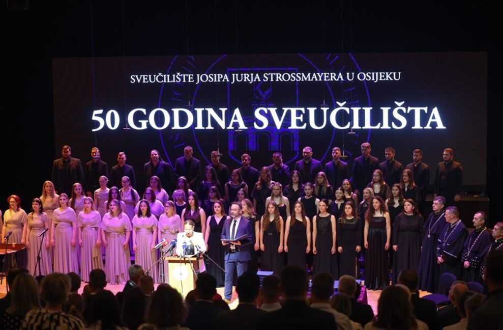 Obilježena 50. obljetnica osnutka Sveučilišta Josipa Jurja Strossmayera u Osijeku