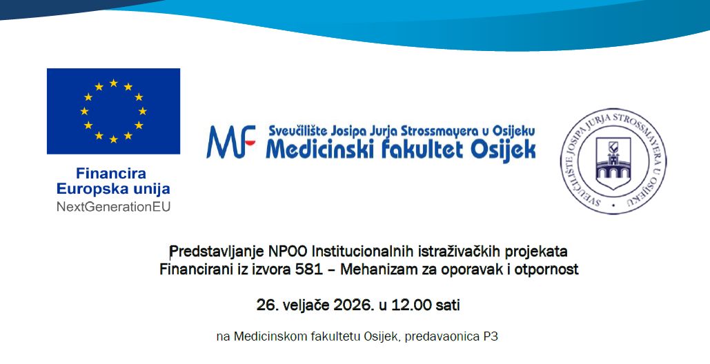 Poziv na predstavljanje NPOO institucionalnih istraživačkih projekata
