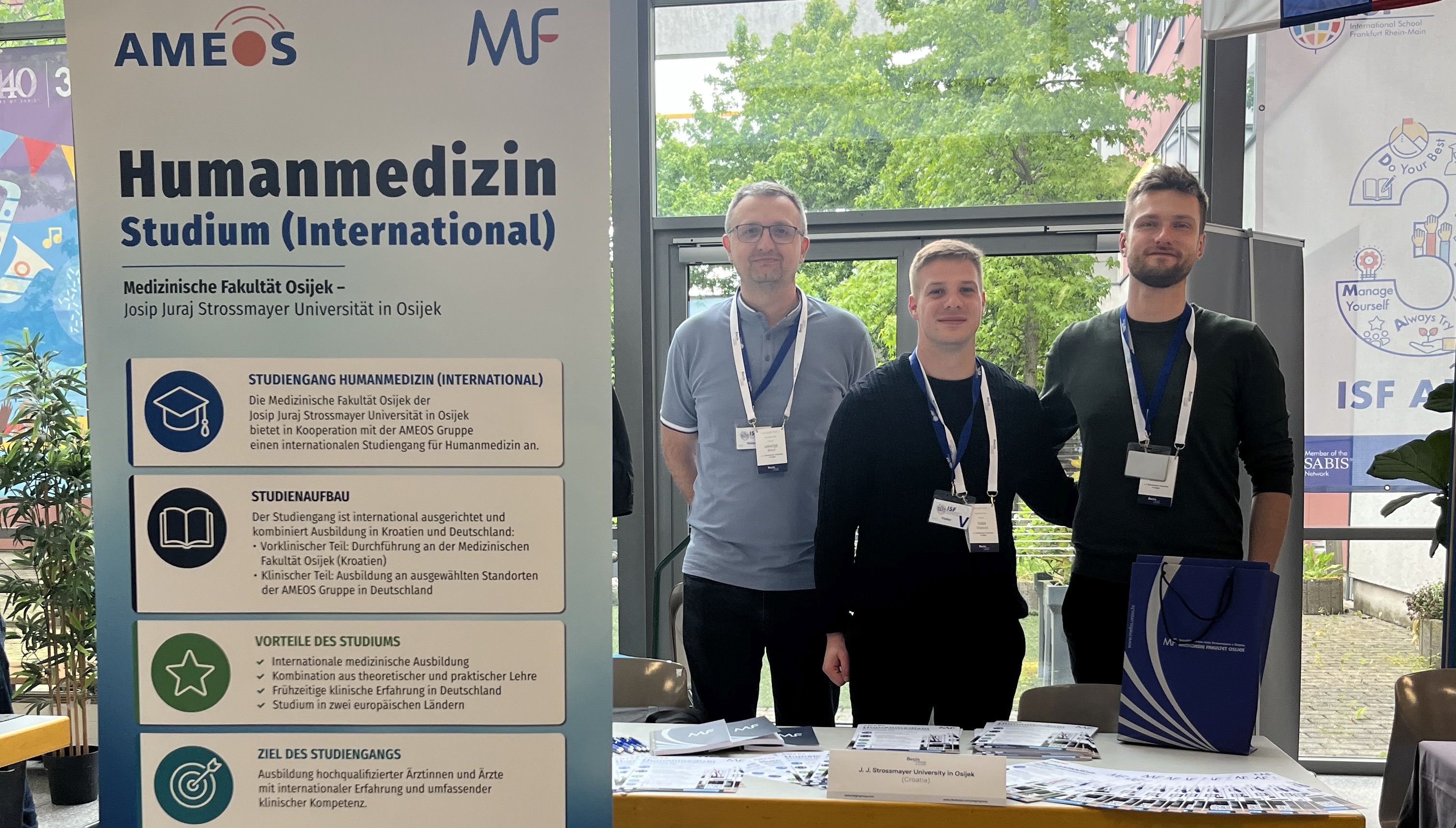 Medicinski fakultet Osijek promovirao studij medicine na njemačkom jeziku u Frankfurtu