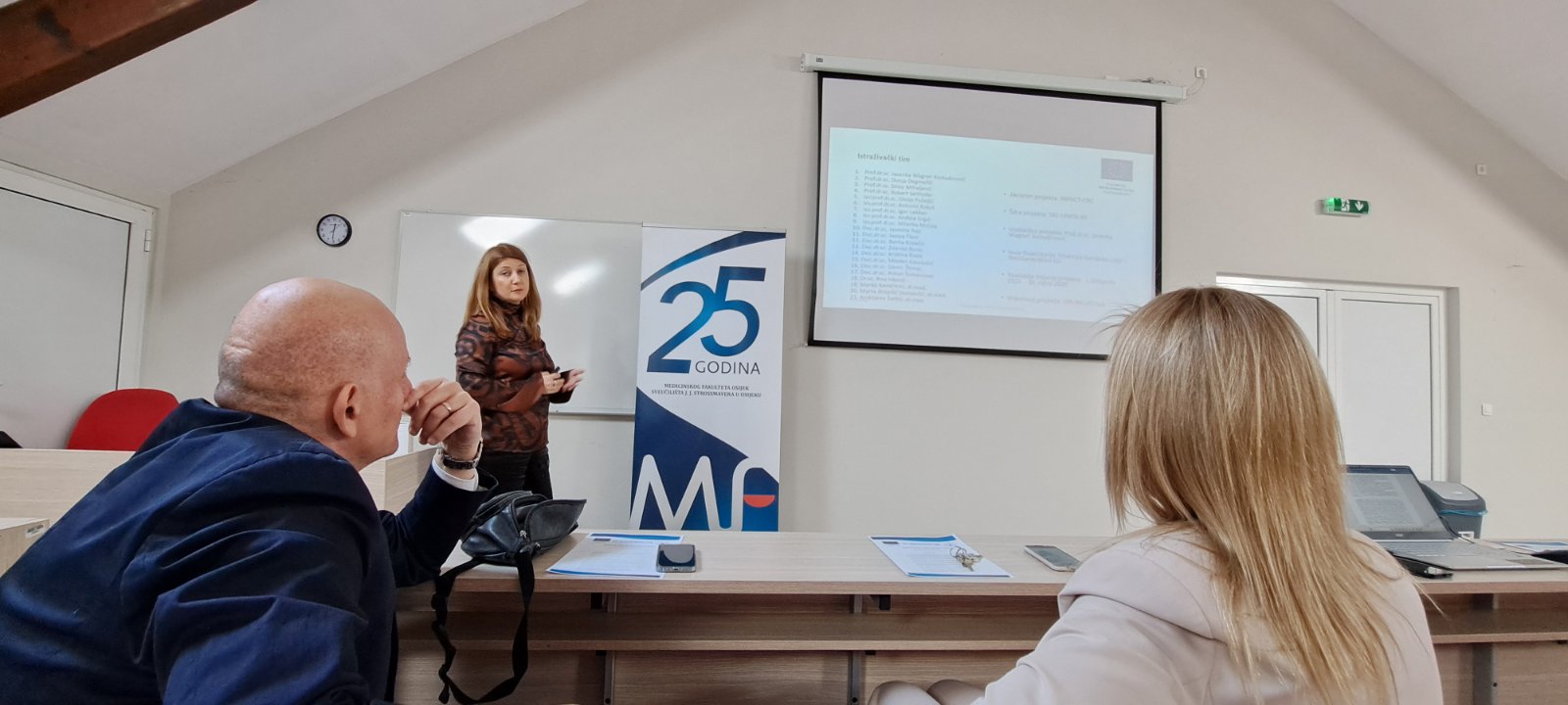 Predstavljanje projekta ‘Integracija molekularnih i psihijatrijskih biomarkera u personaliziranu dijagnostiku i terapijski nadzor kolorektalnog carcinoma (IMPACT-CRC)’ na Medicinskom fakultetu Osijek